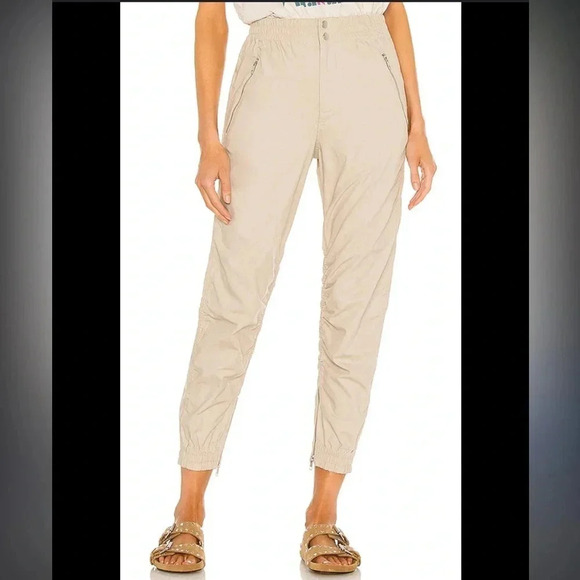 Isabel Marant Nenes beige jogger pants - Picture 1 of 12